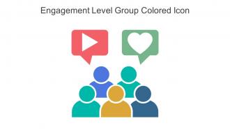 Engagement Level Group Colored Icon In Powerpoint Pptx Png And Editable Eps Format