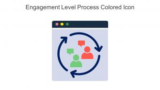Engagement Level Process Colored Icon In Powerpoint Pptx Png And Editable Eps Format