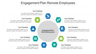 Engagement Plan Remote Employees Ppt Powerpoint Presentation Ideas Icons Cpb