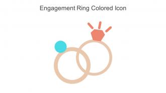 Engagement Ring Colored Icon In Powerpoint Pptx Png And Editable Eps Format