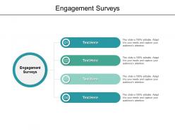 Engagement surveys ppt powerpoint presentation slides visual aids cpb