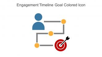 Engagement Timeline Goal Colored Icon In Powerpoint Pptx Png And Editable Eps Format