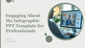 Engaging About Me Infographic PPT Template For Professionals PPT H