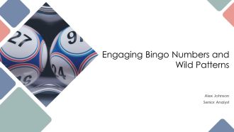 Engaging Bingo Numbers And Wild Patterns PPT Example AT