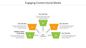 Engaging content social media ppt powerpoint presentation ideas guidelines cpb