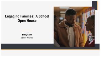 Engaging Families A School Open House PPT Outline AT