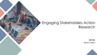 Engaging Stakeholders Action Research PPT Summary AT