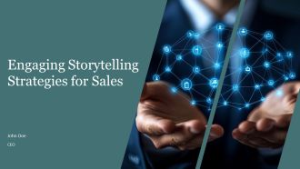 Engaging Storytelling Strategies For Sales PPT Designs AT