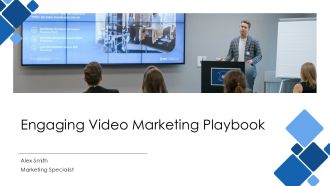 Engaging Video Marketing Playbook PPT Presentation AT