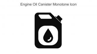 Engine Oil Canister Monotone Icon In Powerpoint Pptx Png And Editable Eps Format