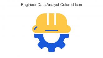 Engineer Data Analyst Colored Icon In Powerpoint Pptx Png And Editable Eps Format