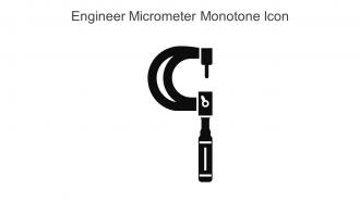 Engineer Micrometer Monotone Icon In Powerpoint Pptx Png And Editable Eps Format