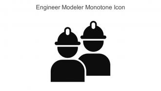 Engineer Modeler Monotone Icon In Powerpoint Pptx Png And Editable Eps Format