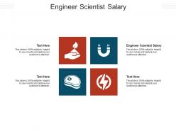 Engineer scientist salary ppt powerpoint presentation infographics smartart cpb