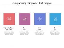 Engineering diagram start project ppt powerpoint presentation pictures clipart images cpb