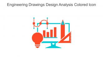 Engineering Drawings Design Analysis Colored Icon In Powerpoint Pptx Png And Editable Eps Format