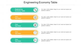 Engineering economy table ppt powerpoint presentation gallery slideshow cpb