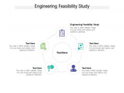 Engineering feasibility study ppt powerpoint presentation model icons cpb