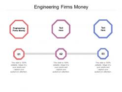 Engineering firms money ppt powerpoint presentation portfolio background images cpb