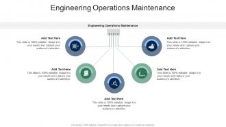 Engineering Operations Maintenance In Powerpoint And Google Slides Cpb