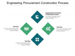 Engineering procurement construction process ppt powerpoint presentation model demonstration cpb