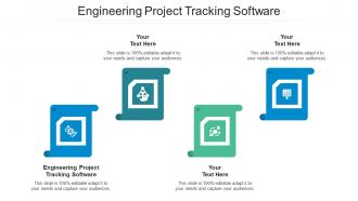 Engineering project tracking software ppt powerpoint presentation ideas guidelines cpb