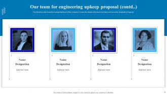 Engineering Upkeep Proposal Powerpoint Presentation Slides Impactful Multipurpose