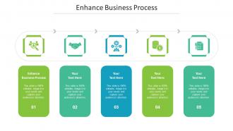 Enhance business process ppt powerpoint presentation layouts good cpb