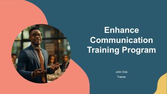 Enhance Communication Training Program PPT Designs AT