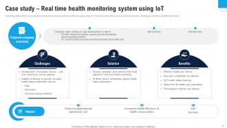 Enhance Healthcare Environment Using Smart Technology Powerpoint Presentation Slides IoT CD V Informative Aesthatic