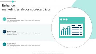 Enhance Marketing Analytics Scorecard Icon