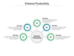 Enhance productivity ppt powerpoint presentation layouts slide download cpb