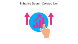Enhance Search Colored Icon In Powerpoint Pptx Png And Editable Eps Format
