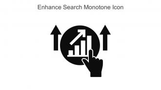 Enhance Search Monotone Icon In Powerpoint Pptx Png And Editable Eps Format