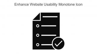 Enhance Website Usability Monotone Icon In Powerpoint Pptx Png And Editable Eps Format