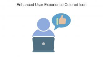 Enhanced User Experience Colored Icon In Powerpoint Pptx Png And Editable Eps Format