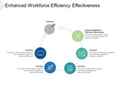 Enhanced workforce efficiency effectiveness ppt powerpoint presentation ideas templates cpb
