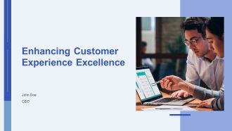 Enhancing Customer Experience Excellence PPT Demonstration AT