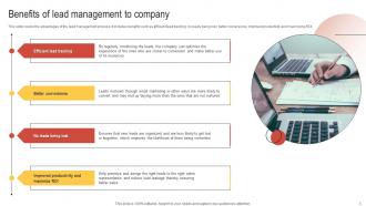 Enhancing Customer Lead Nurturing Process Powerpoint Presentation Slides Captivating Pre-designed