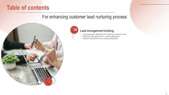 Enhancing Customer Lead Nurturing Process Powerpoint Presentation Slides Good Template