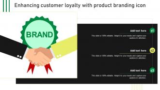 Enhancing Customer Loyalty With Product Branding Icon