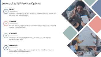 Enhancing Customer Satisfaction Through End User Support PPT Demonstration AT Best Downloadable