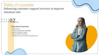 Enhancing Customer Support Services To Improve Retention Rate Powerpoint Presentation Slides Unique Multipurpose