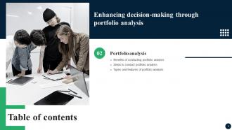 Enhancing Decision Making Through Portfolio Analysis Fin CD Impressive Professionally