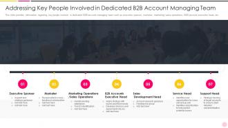 Enhancing Demand Generation In B2b World People Involved Dedicated B2b Account