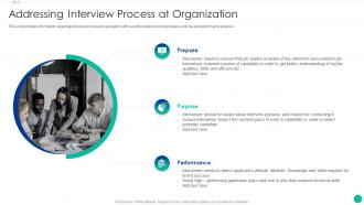 Enhancing New Recruit Enrollment Addressing Interview Process At Organization