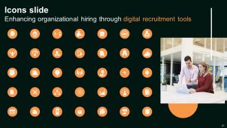 Enhancing Organizational Hiring Through Digital Recruitment Tools Powerpoint Presentation Slides Adaptable Captivating