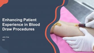 Enhancing Patient Experience In Blood Draw Procedures PPT Template ACP