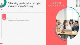 Enhancing Productivity Through Advanced Manufacturing Powerpoint Presentation Slides Idea Editable