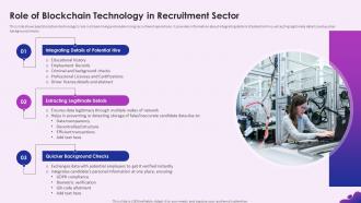 Enhancing Recruitment Process Through Information Role Of Blockchain Technology In Recruitment Sector